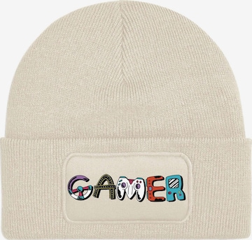 Youth Designz Beanie 'Gamer' in Beige: front