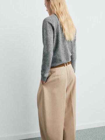 MANGO Strickjacke in Grau