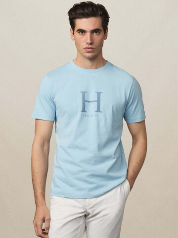 Hackett London T-Shirt  'Heritage' in Blau: Vorderseite