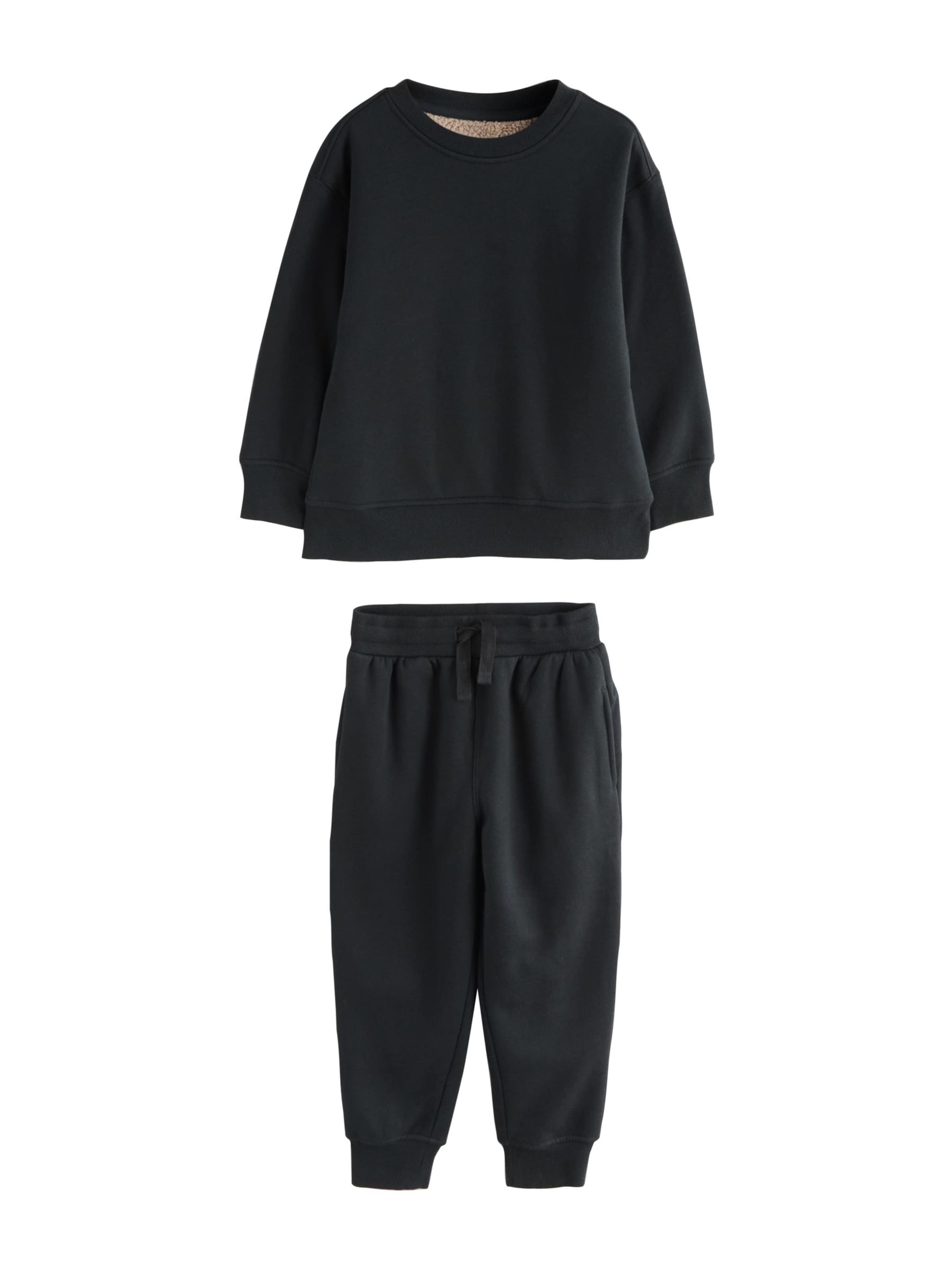 Pigiama di Next in nero: frontale