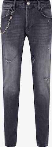 2Y Premium Tapered Jeans in Grau: predná strana