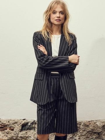 co'couture Blazer 'Pricilla' in Grau: Vorderseite