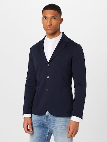 Polo Ralph Lauren - Ajuste regular Chaqueta tipo saco para negocios en azul: frente