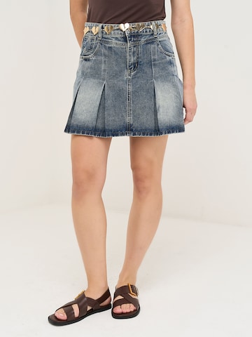 Camomilla Italia Skirt 'Gabby' in Blue: front