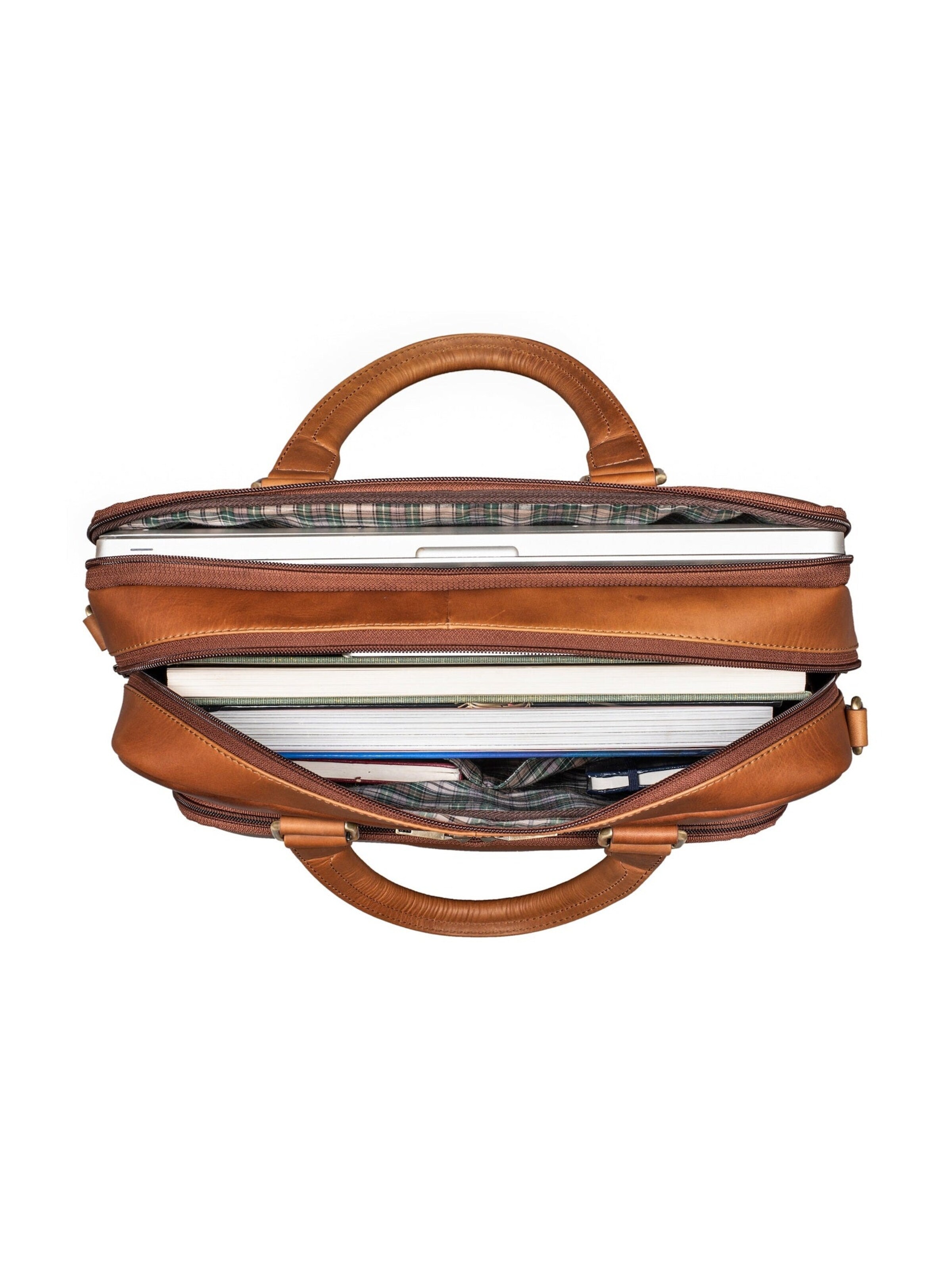 Benthill Briefcase in Brown