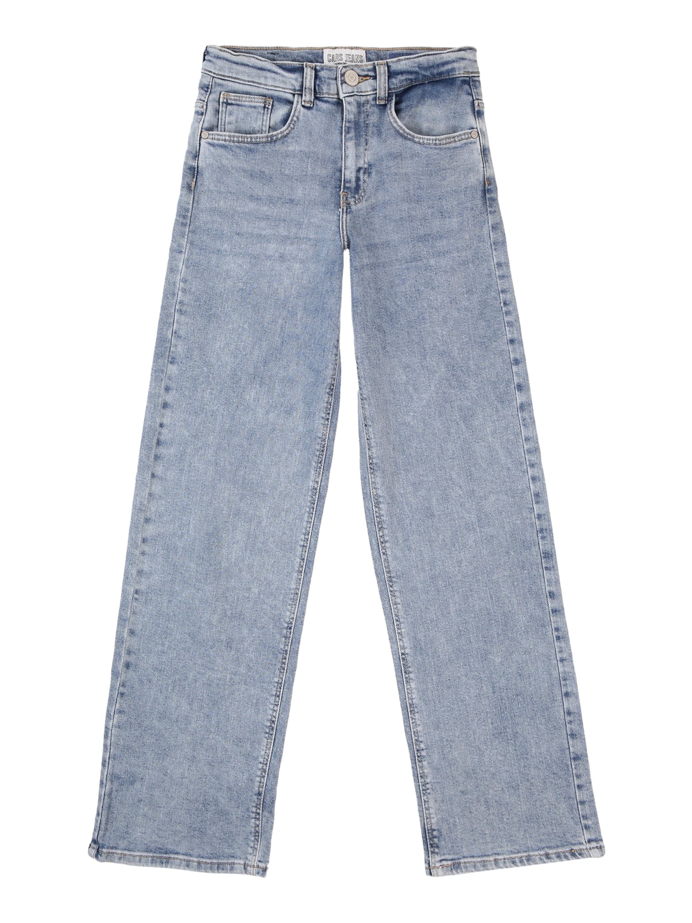 Cars Jeans Широки крачоли Дънки 'YARA' в синьо: отпред