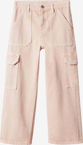 MANGO KIDS Jeans in Pink: front