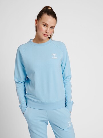 Hummel Sweatshirt 'Noni 2.0' in Blauw: voorkant
