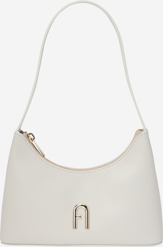 FURLA Shoulder Bag 'DIAMANTE' in White: front