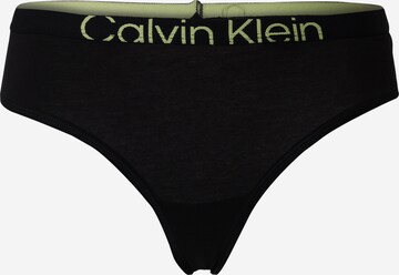 Calvin Klein Underwear Tangá - Čierna: predná strana