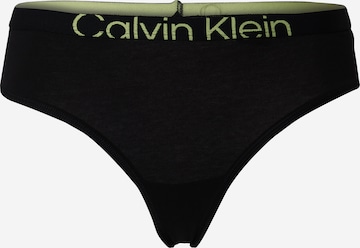 String Calvin Klein Underwear en noir : devant