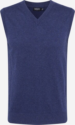 BURTON MENSWEAR LONDON Sweater Vest in Blue: front