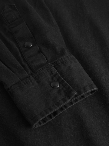 GABBA Regular Fit Hemd 'Sven' in Schwarz