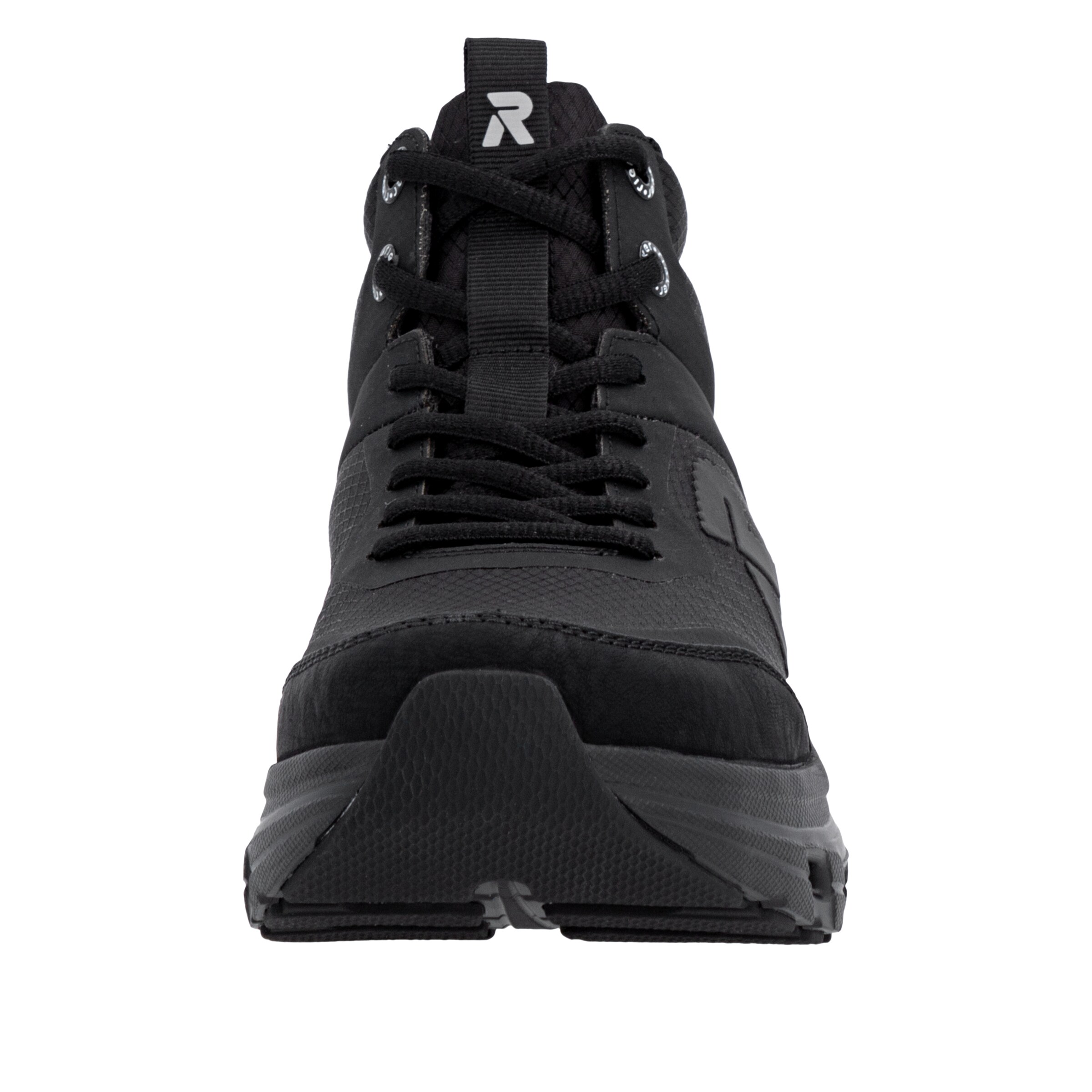Rieker High-Top Sneakers in Black