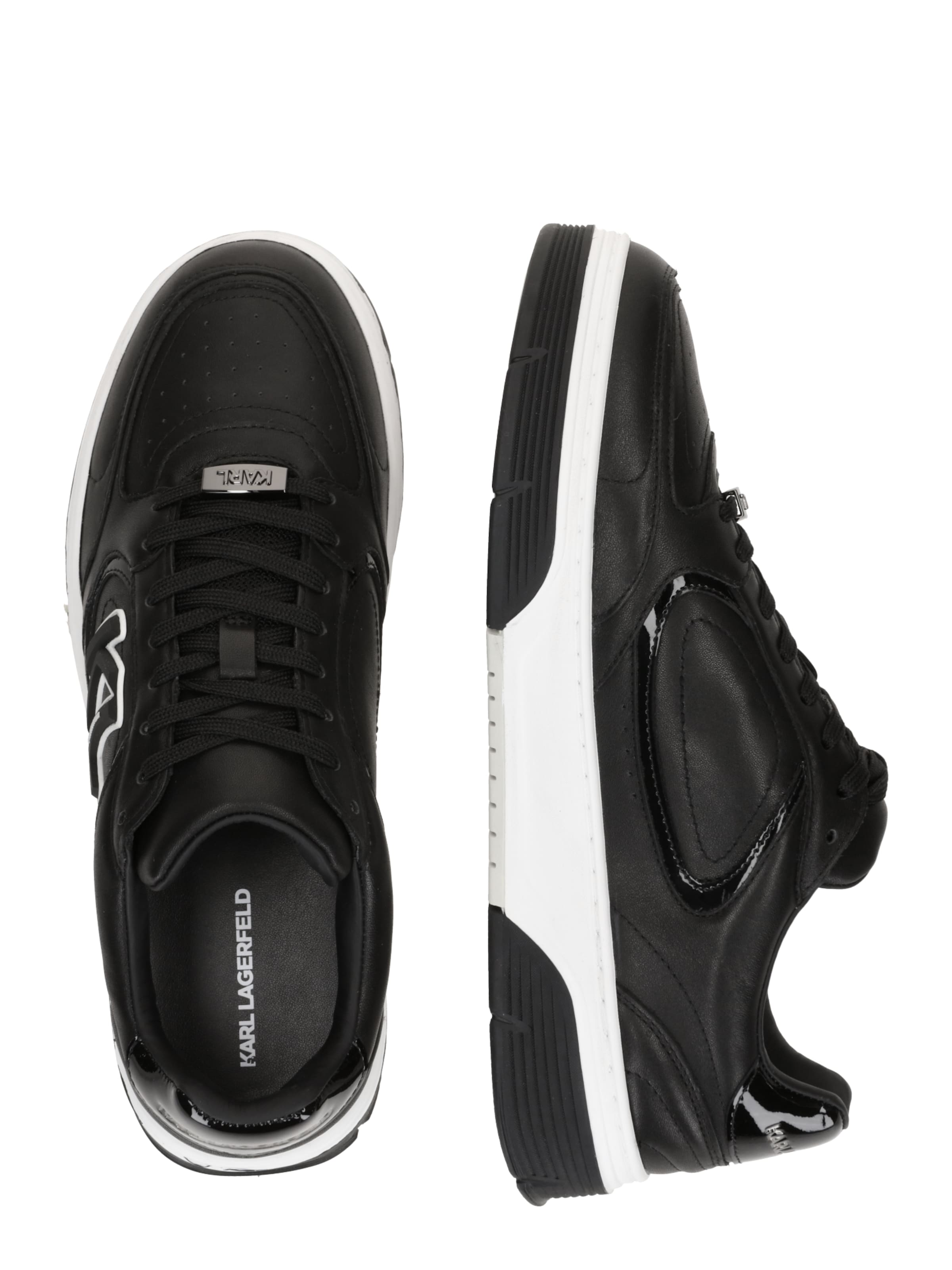 Karl Lagerfeld Низкие кроссовки в Черный