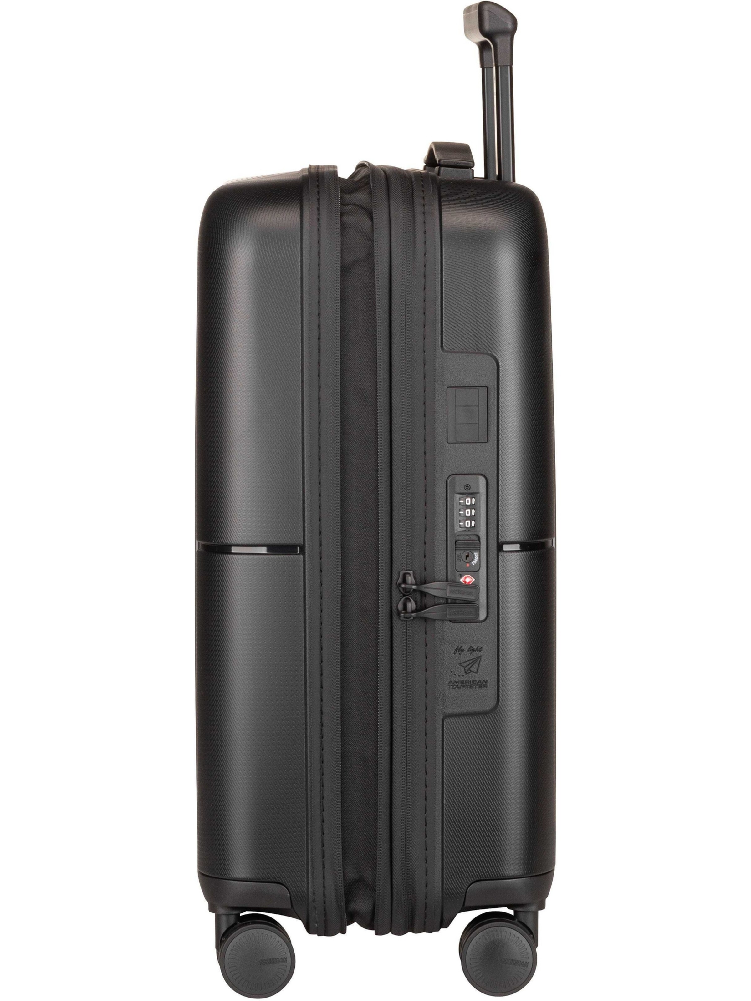 American Tourister Cart 'Dashpop Spinner 55 EXP' in Black
