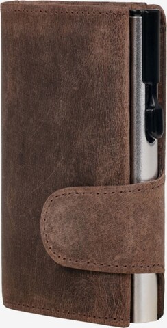 Alassio Wallet in Brown: front