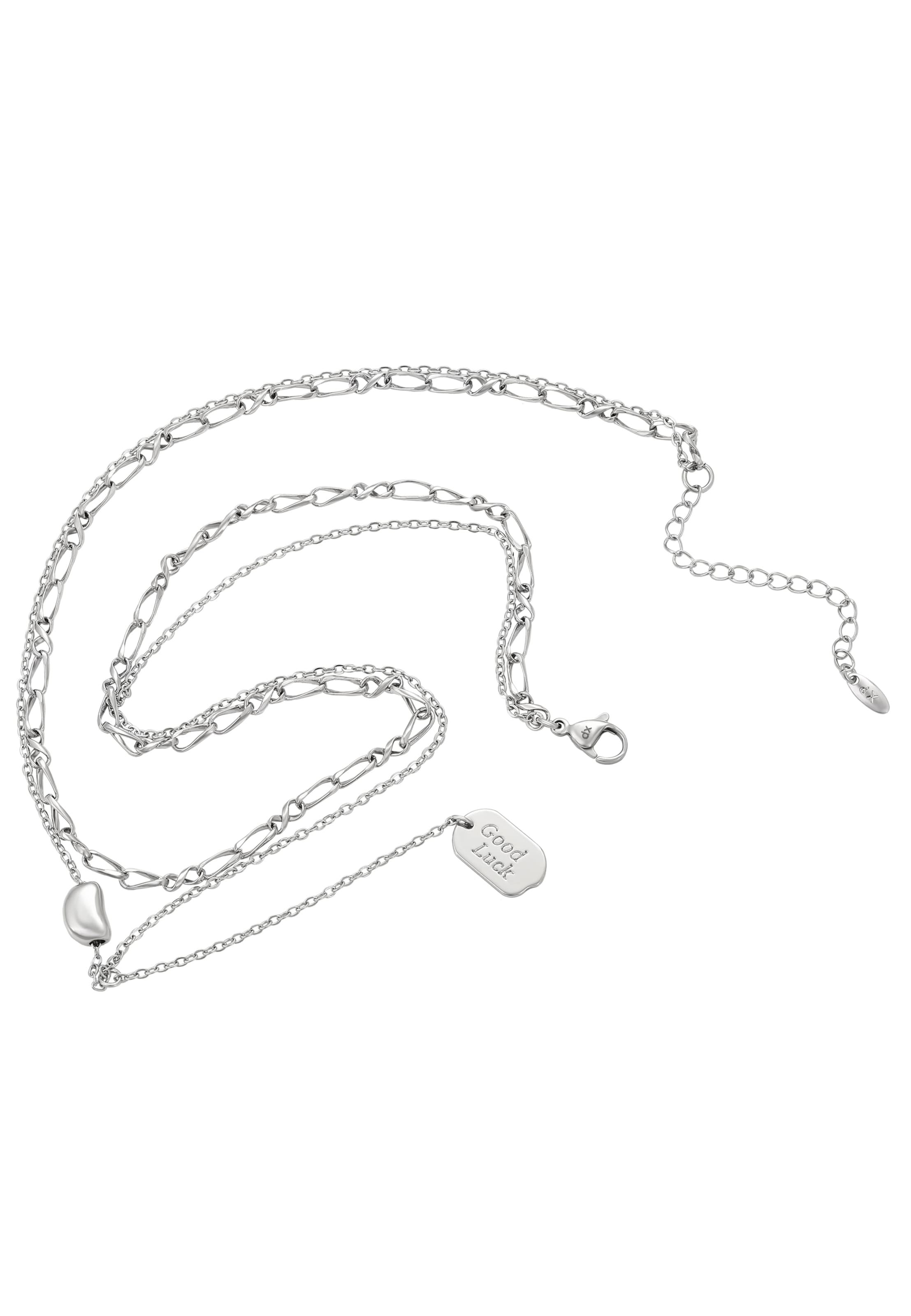 faina Necklace in Silver: front