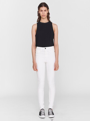 Noisy may Skinny Jeans 'Callie' in Weiß