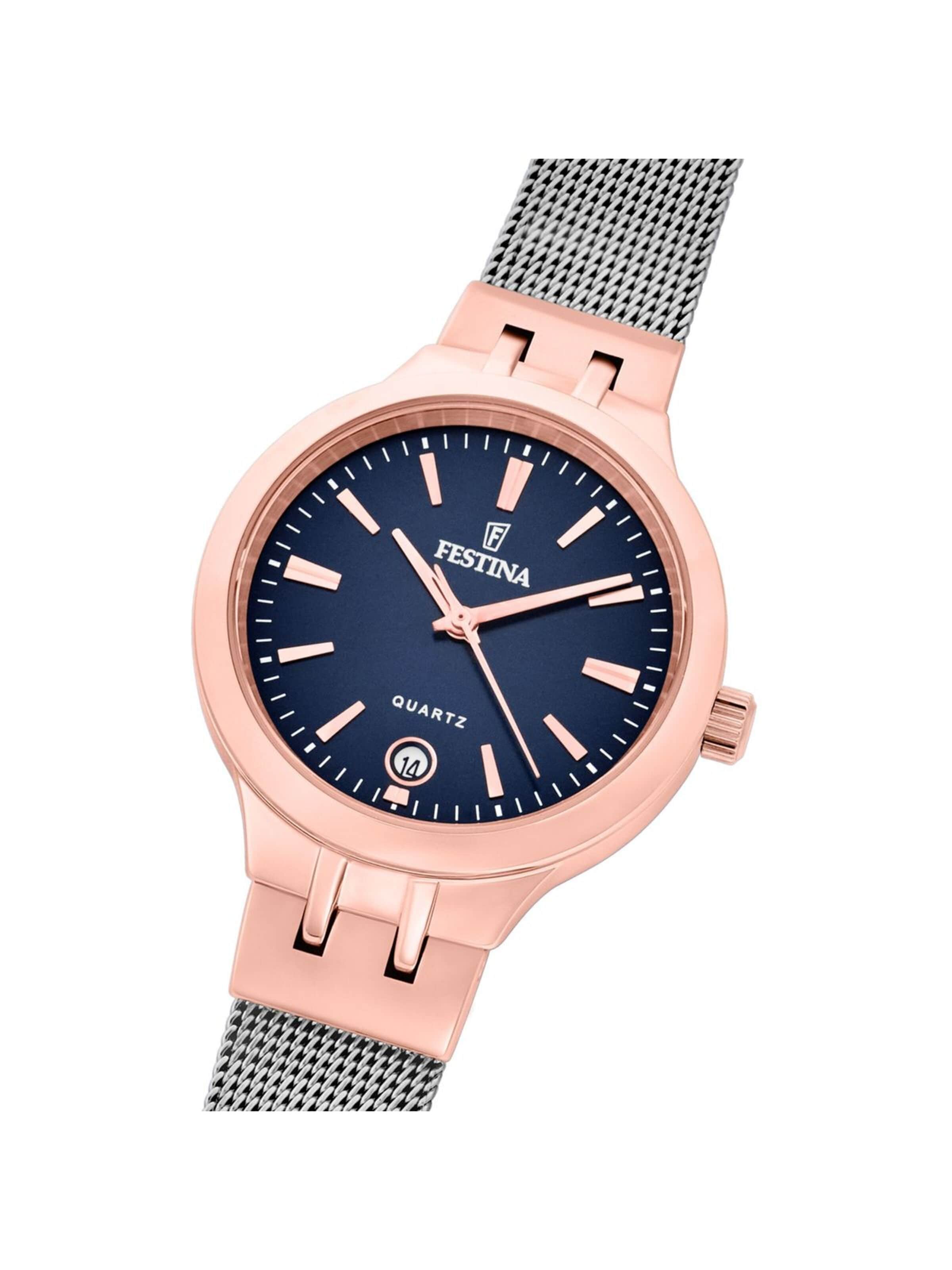 Montre à affichage analogique 'Mademoiselle' FESTINA en bleu