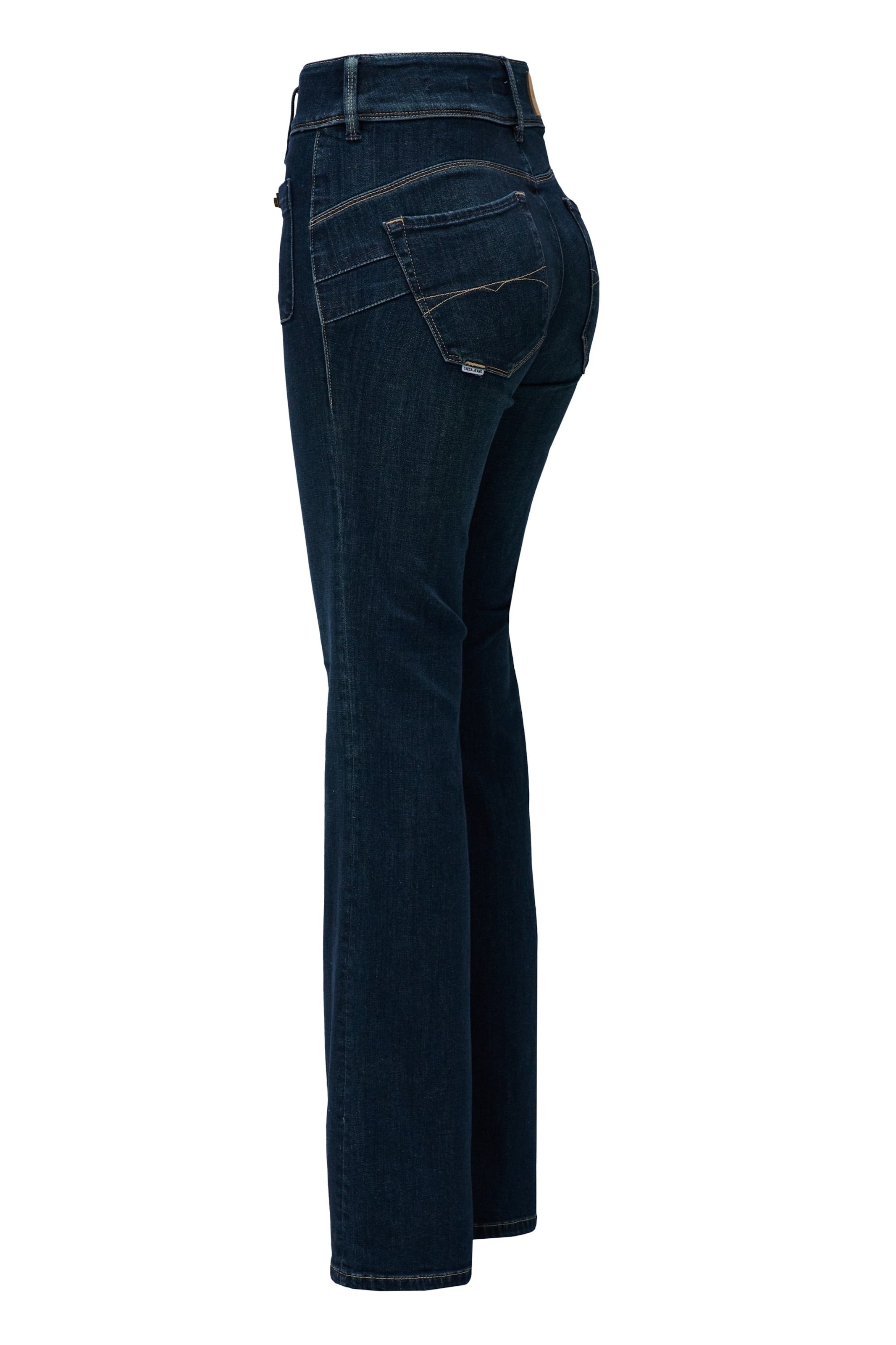 Salsa Jeans Flared Jeans 'Secret Push In' in Blauw