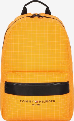 TOMMY HILFIGER Backpack 'Established' in Orange: front