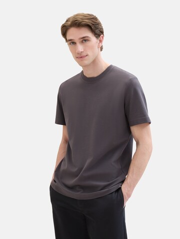 TOM TAILOR T-Shirt in Grau