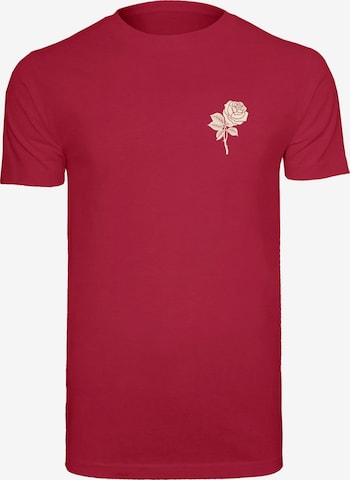 T-Shirt 'Wasted Youth' MT Men en rouge : devant
