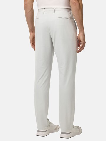 Boggi Milano Slimfit Chino kalhoty 'B-Tech' – bílá