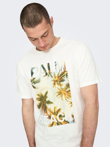 Only & Sons Футболка 'ONSMagdy' в Белый