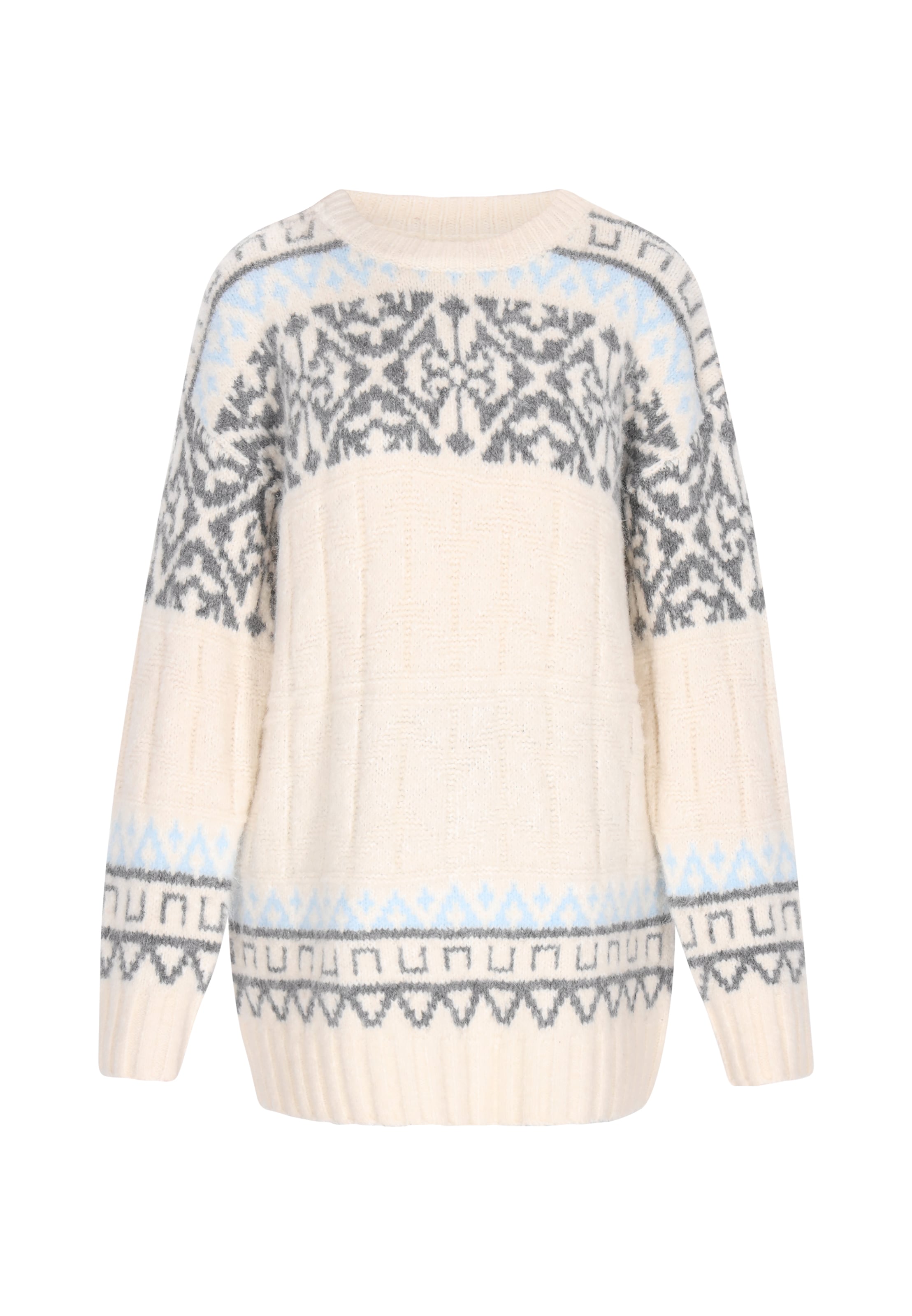 Pull-over usha FESTIVAL en beige : devant