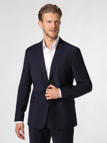 STRELLSON Slim fit Business-colbert 'Allen' in Blauw: voorkant