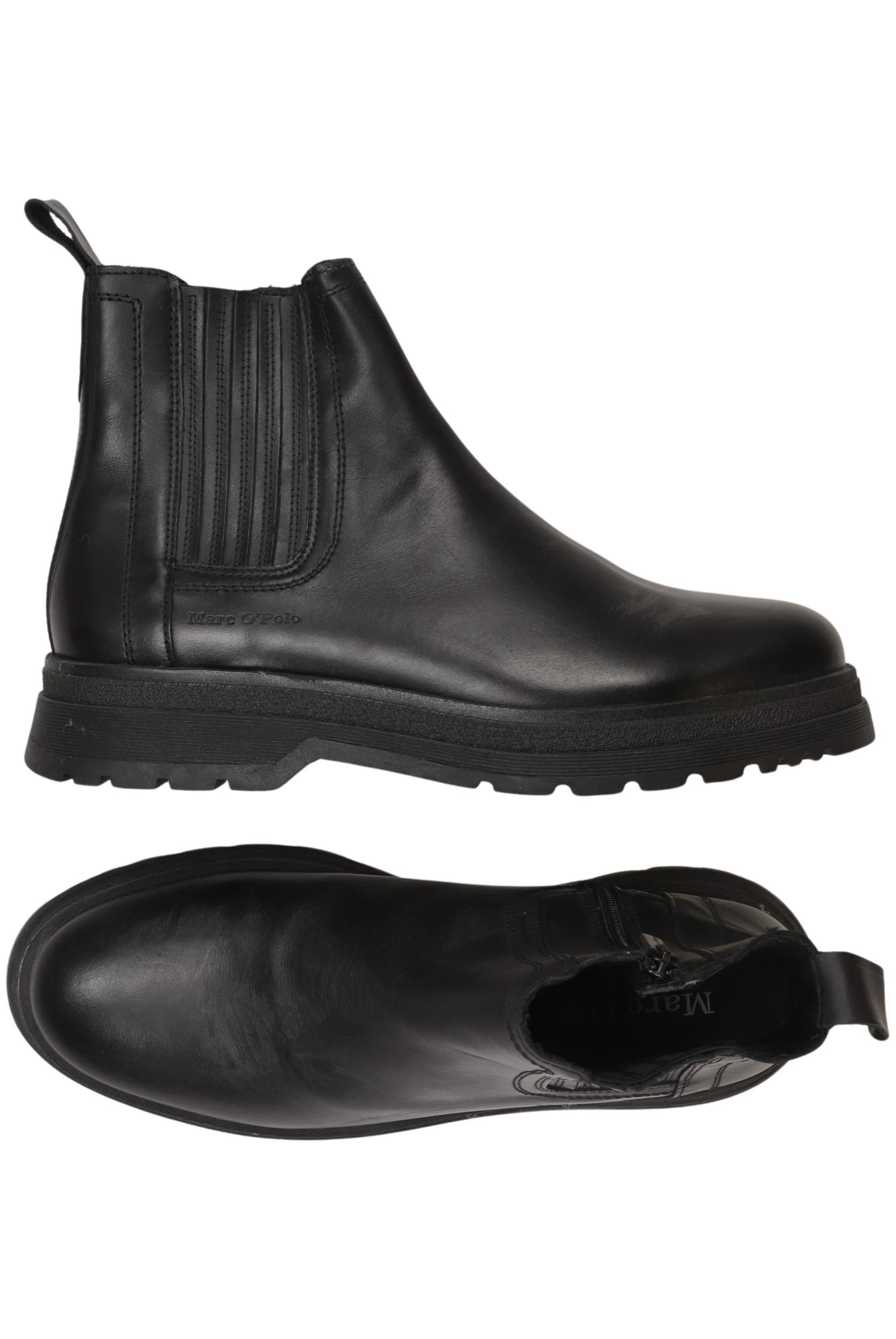 Marc O'Polo Stiefel 46 in Schwarz: Vorderseite