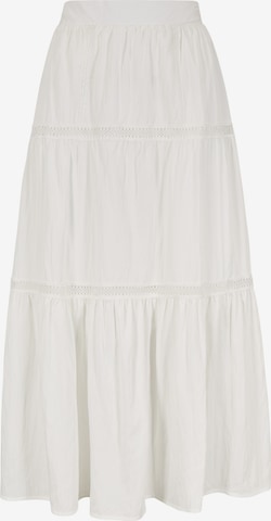 Jupe ' ' Apricot en blanc : devant