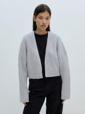 EDITED Knit cardigan 'Zedena' in Grey: front