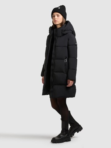 Manteau d’hiver 'Haya2' khujo en noir