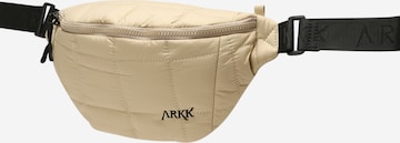 ARKK Copenhagen Belt bag in Beige: front