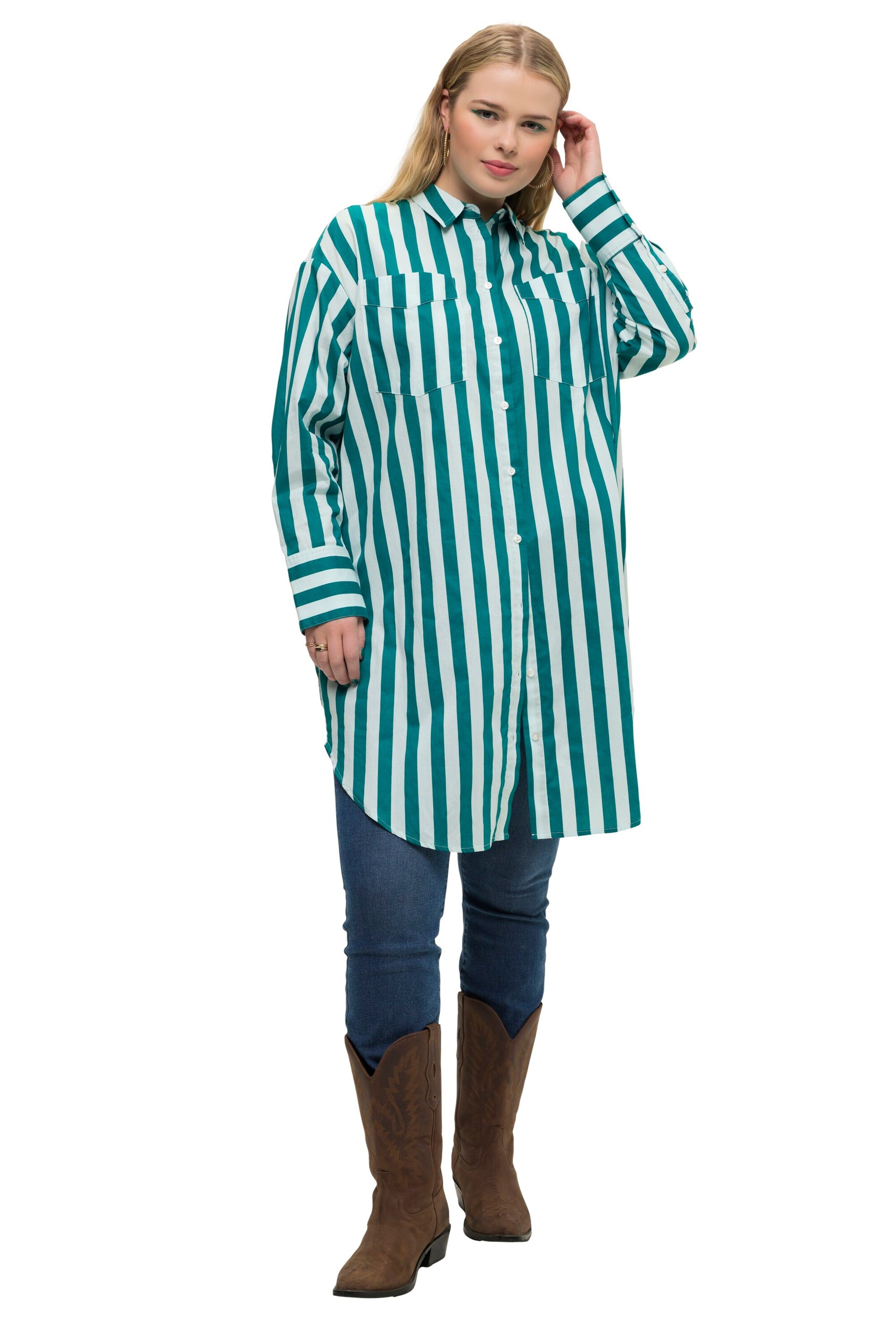 Studio Untold Blouse in Green