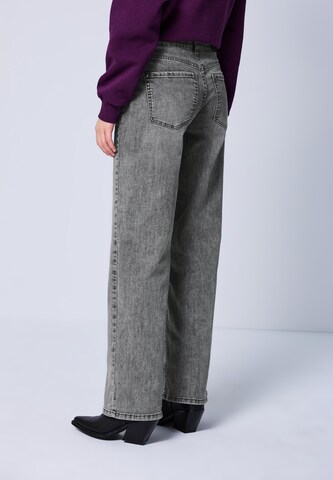 Street One Studio Loosefit Jeans in Grau