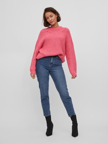 VILA Sweater 'Suba' in Pink