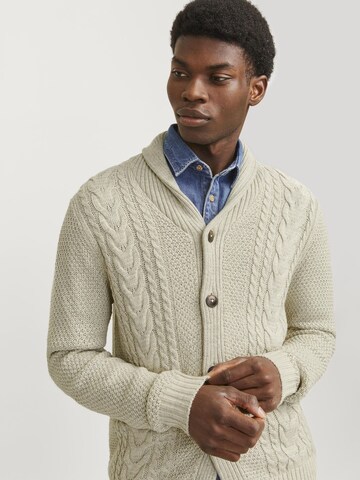 Vestes en maille JACK & JONES en beige