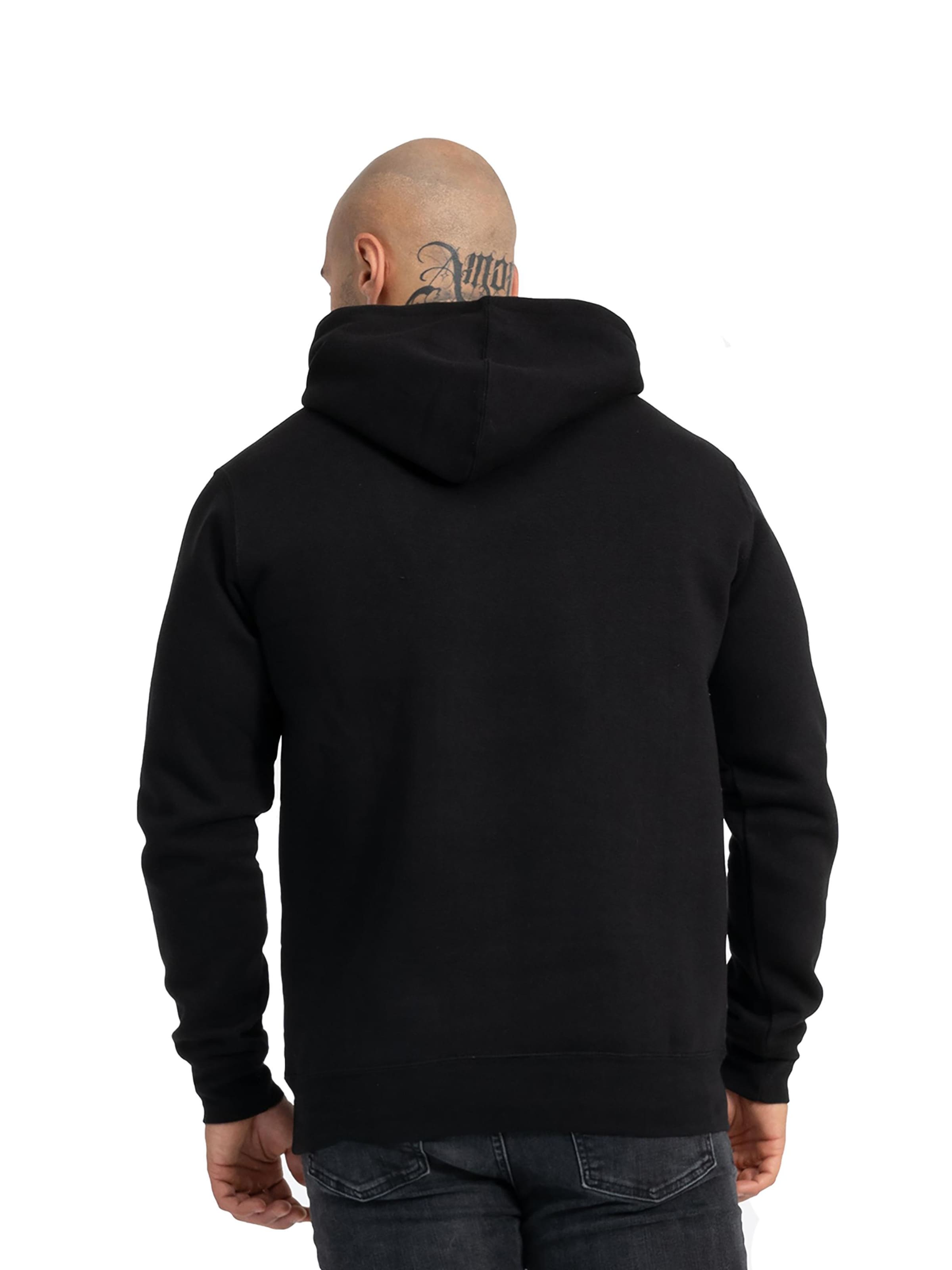 LONSDALE Bluzka sportowa 'Wolterton' w kolorze czarny