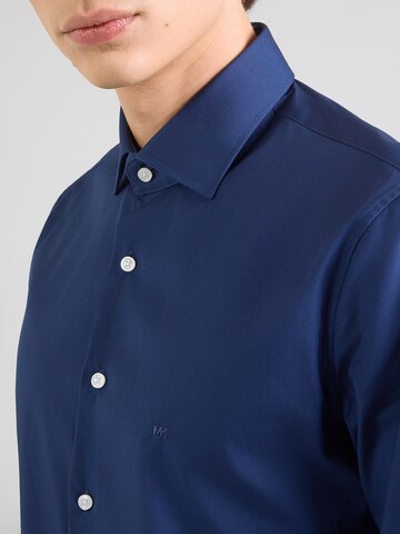 Michael Kors Regular fit Overhemd in Blauw