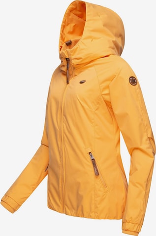 Ragwear Performance Jacket 'Dizzie' in Yellow