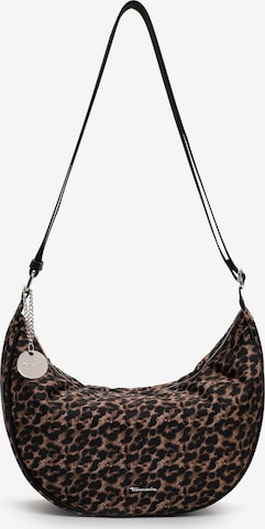 Tamaris Olkalaukku 'Franzi' värissä ruskea: etupuoli