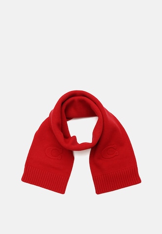 COACH - Cachecóis em vermelho: frente