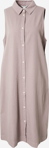 Monki Платье-рубашка в Лиловый: спереди