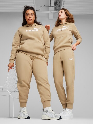 PUMA Tapered Sportbyxa 'Essentials' i brun