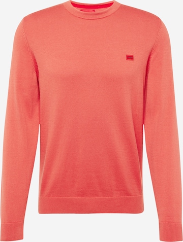 HUGO Red - Pullover 'San Cassius' em vermelho: frente