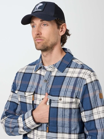 SWEDEMOUNT Regular fit Traditional button up shirt 'Nordkap' in Blue
